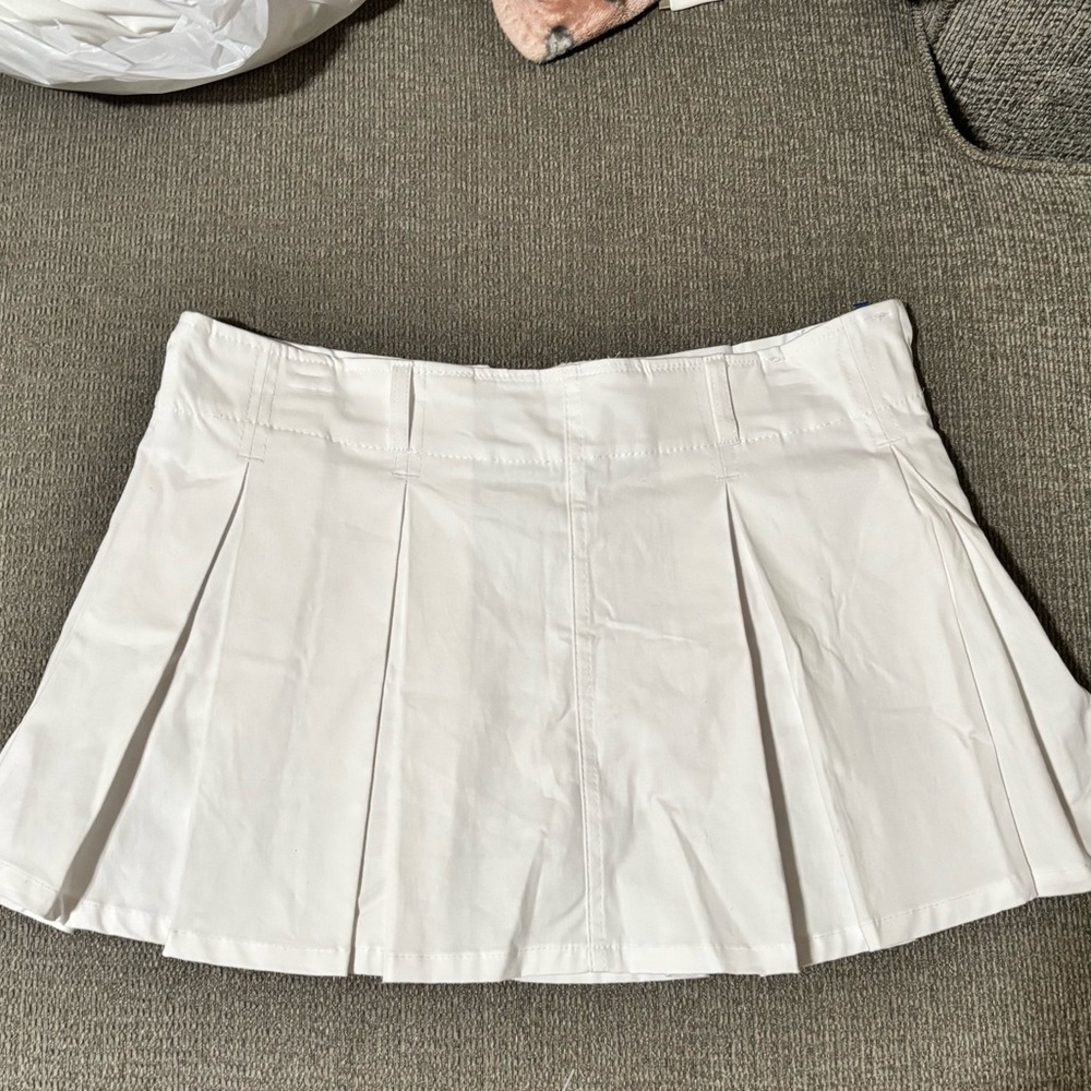 Orange Kiss Essentials pleated White Shirt